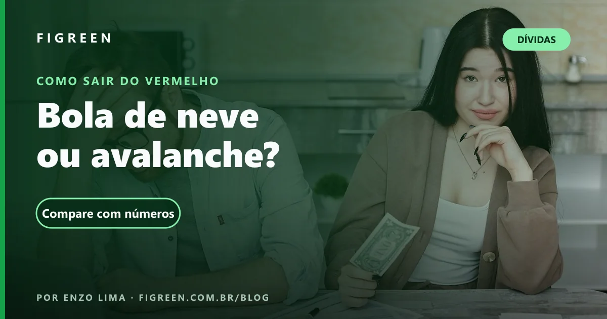 Bola de Neve ou Avalanche: Qual Método Usar para Quitar Dívidas (com Simulação)