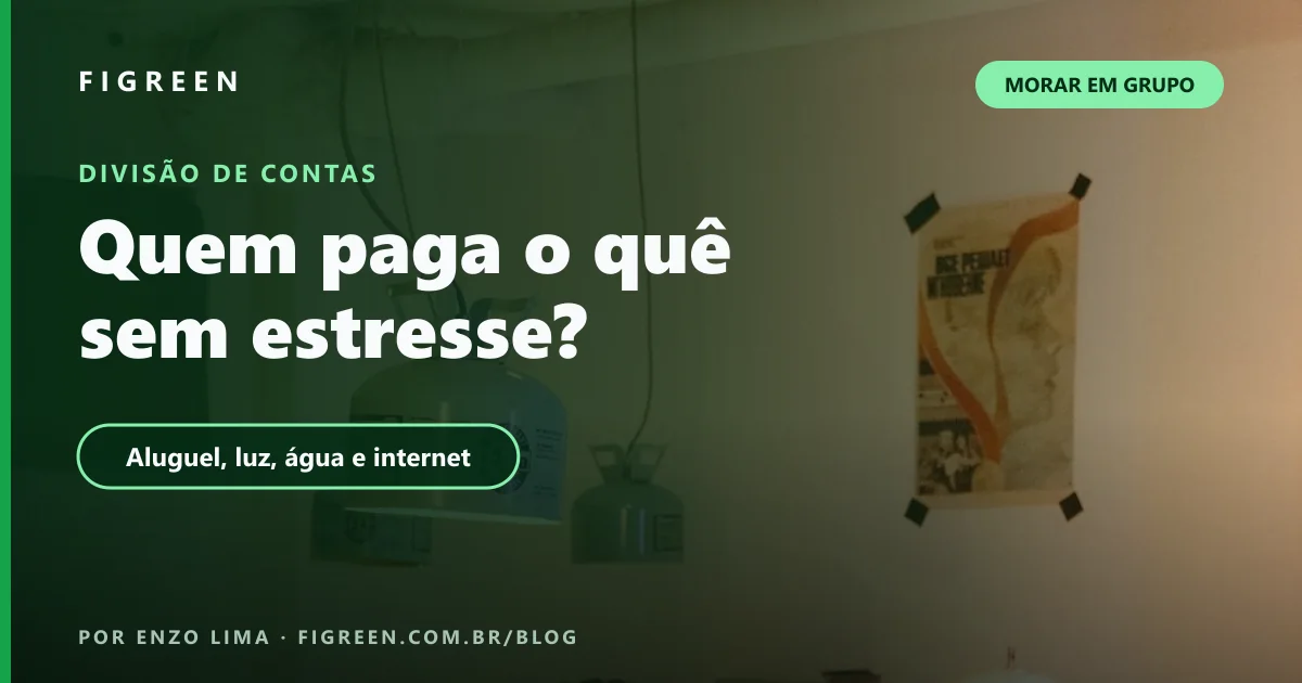 Como Dividir as Contas de Casa com Colegas de Apartamento: Aluguel, Luz, Água e Internet